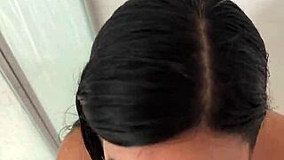 Wet Sex In Shower Cumming In Mouth