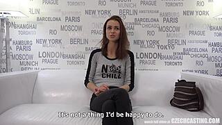 Super Cute 25Yo Does Anal With Cameraman!