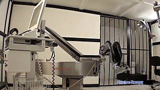 Dr. Tampa locks up petite Alexa Chang for screaming humiliation in Florida