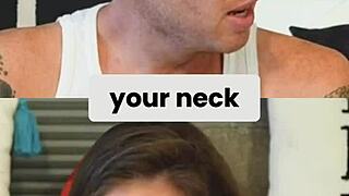 Caught in a surprising moment with an older woman