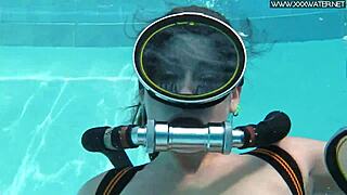 Hot Blowjob By The Poolside