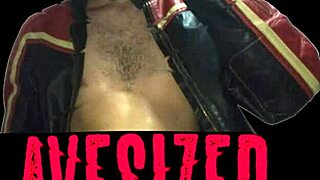 Skinny Teen Masturbates Monster Cock On Workbench At Work.