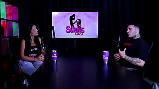 Rafinha Do Cref Moments On Swing With Redhead Amateurs.