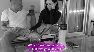 best friend cheats with wife in rough anal sex