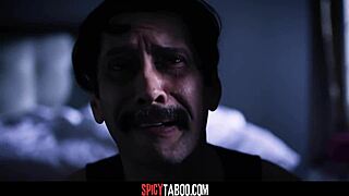 big tits teen stepdaughter sneaks into stepdad's bed for hardcore pussy fucking