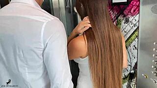 shelena, the new pornstar, gets fucked hard by joedimarco in the bedroom.