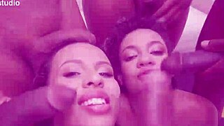 Five Guys Dominate Two Cute Pregnant Teens Elisa Santos And Larinha In Hardcore Orgy With Assfucking Dap Dp And Footjob