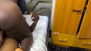 Intense Threesome Featuring Two Thick Ladies with Big Tits and Monster Cocks in Lesbian Action