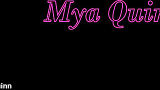 Mya Quinn Endures Sloppy Facefuck and Rough Ass Fuck with Hands Tied