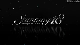 Anastej Barbis fingers her juicy pussy to orgasm