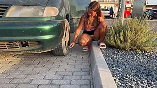 damiana says, 'fixing the car while fucking on the road'