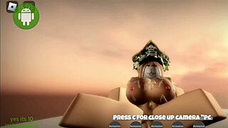 Roblox Whore Gets Fucked Hard In Big Ass Sex Scene