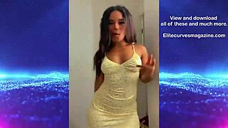 HELLA CAKE VOL 1 SHOWS OFF BIG ASS IN DRESS