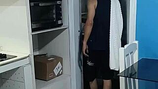 Beautiful employee seduces boss for intense oral climax