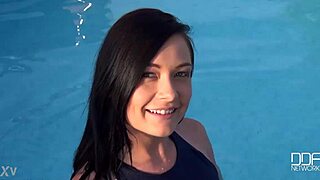 French newcomer starts with eager pov blowjob