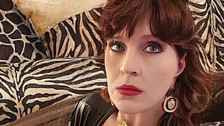 Catgranny Sucks Off Superman In BBW Cougar Cosplay