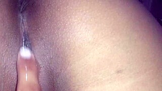 Wet Brunette Fingers Pussy In Intense Masturbation Session!