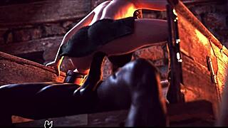 resident evil ashley dancing striptease