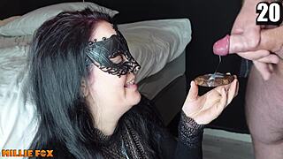 Amateur Milf Swallows Huge Cum Loads