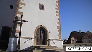 crazy fucking with teen nuns and monster in tittyholes