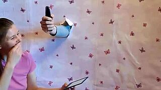 Blowjob through the walls our first homemade gloryhole