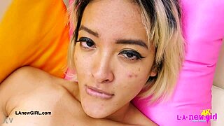 Gorgeous Asian Model Shows Sexy Body in Photoshoot