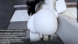roblox: teaching her a lesson for waiting with hardcore sex