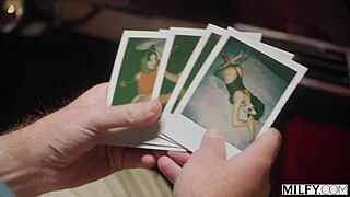 milfy hotwife daisy fuentes rides huge cock while hubby watches