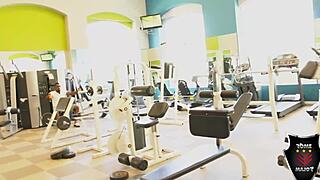 Big Booty Babe Sofia Rose Gets Rome Majors Protein Shake