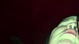 Milf with big tits milks while riding cock, so hot!