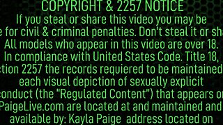 Horny Kate Kennedy Bangs Busty Kayla Paige While Bf Films