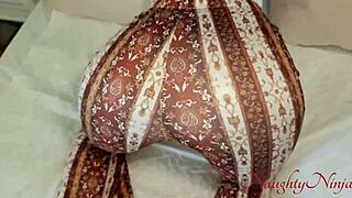 step mom bends over for taboo squirt