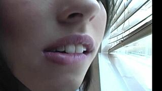 Wow, this gorgeous teen slut gives horny jerk off instructions with dirty talk