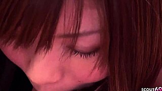 Petite japanese step-sister caught in private moment and introduced to new experience