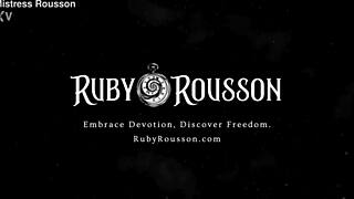 this goddess teases with two fingers for her big tits in jerk off instructions