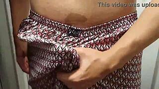 Latina Brunette Takes Cock in Kitchen Exhibitionist Fuck!