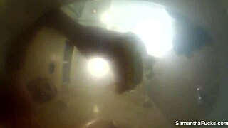 samantha saint dives into a wild lesbian threesome with big tits and pussy action