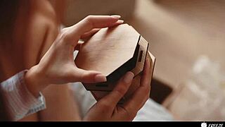 Redhead cougar humiliated in sex escape room, used like a doll with ripped clothes