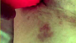 Wifey Pushes Her Big 10 Dildo In Her Pussy