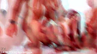 daniela ortiz moans huge tits during dp anal pissing 😩💦