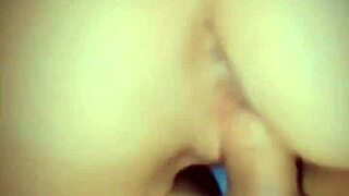 Hot latina stepsister shows off her sensual ass