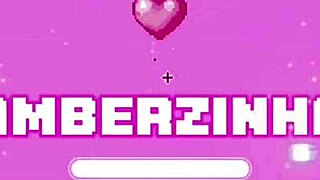 Showing anal plug on balcony, riding with wet passion.