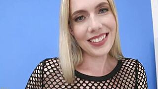 Blonde gets bbc up ass and creampie in prague