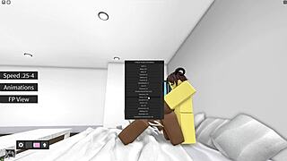 having fun with a nice lady