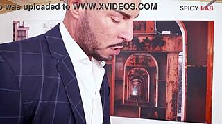 i interviewed hot milf julia north for anal creampie roleplay with blowjob and spooning