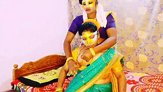 Indian Aunty And Daughter-In-Law Share Lesbian Romance