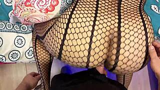 Unexpected Encounter with Stepmom Watching a Video