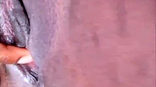 African Beauty Fucked Hard Till She Creams On Big Black Cock.