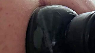His Huge Anal Gape from Toys and Buttplug Play