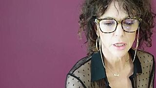 Storytime part 2 with mature brunette